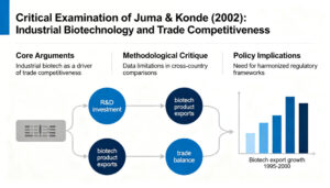 Juma, C. and Konde, V. (2002) Industrial Biotechnology and International Trade: Opportunities for developing countries, Discussion paper, CID, Harvard University.